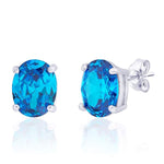 Load image into Gallery viewer, Taraash 925 Silver Blue Cz Pendant Set For Women