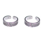 Load image into Gallery viewer, 925 Sterling Silver Adjustable & Elegant Band Toe Ring for Women - Taraash