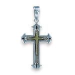 Load image into Gallery viewer, 925 Sterling Silver Antique Cross Pendant for Unisex - Taraash