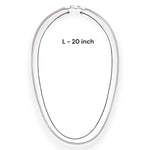 Load image into Gallery viewer, 925 Sterling Silver Authentic Fox Tail Chain for Men - Taraash