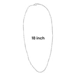 Load image into Gallery viewer, 925 Sterling Silver Beaded Box Ball Chains for Women - Taraash