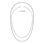 Load image into Gallery viewer, 925 Sterling Silver Beaded Curb Chain for Kids - Taraash