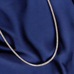 Load image into Gallery viewer, 925 Sterling Silver Beaded Curb Chain for Kids - Taraash
