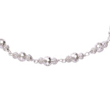 925 Sterling Silver Beaded Diamond Cut Bracelet for Women - Taraash