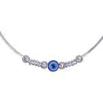 Load image into Gallery viewer, 925 Sterling Silver Beaded Evil Eye Multi Beaded Bracelet For Women - Taraash