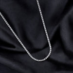 Load image into Gallery viewer, 925 Sterling Silver Beaded Fancy Cable Chain for Men - Taraash