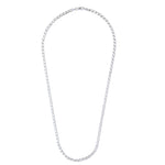 Load image into Gallery viewer, 925 Sterling Silver Beaded Fancy Cable Chain for Men - Taraash
