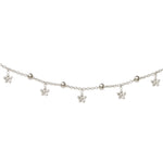 Load image into Gallery viewer, 925 Sterling Silver Beaded Flower Charm Single Anklet Gift for Women - Taraash