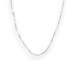 Load image into Gallery viewer, 925 Sterling Silver Box Chain with Beaded for Women - Taraash