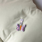 Load image into Gallery viewer, 925 Sterling Silver Butterfly Enamel Kids Pendant for Girls - Taraash