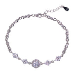 Load image into Gallery viewer, 925 Sterling Silver Chain - Link CZ Bracelet for Women - Taraash
