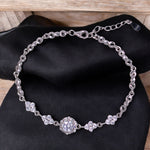 Load image into Gallery viewer, 925 Sterling Silver Chain - Link CZ Bracelet for Women - Taraash
