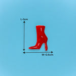 Load image into Gallery viewer, 925 Sterling Silver Chic Red Stilettos Enamel Stud Earrings for Girls - Taraash