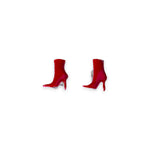 Load image into Gallery viewer, 925 Sterling Silver Chic Red Stilettos Enamel Stud Earrings for Girls - Taraash