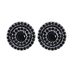 Load image into Gallery viewer, 925 Sterling Silver Circular Stud Earrings for Women - Taraash