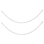Load image into Gallery viewer, 925 Sterling Silver Compact Chain Anklets for Women - Taraash
