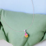 Load image into Gallery viewer, 925 Sterling Silver Cupcake Chain with Pendant for Girls - Taraash