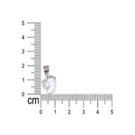 Load image into Gallery viewer, 925 Sterling Silver CZ and Mother Of Pearl Footprint Pendant For Womens - Taraash