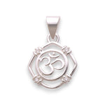 Load image into Gallery viewer, 925 Sterling Silver Cz Om Pendant For Men And Women - Taraash