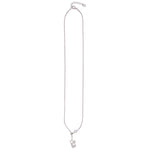 Load image into Gallery viewer, 925 Sterling Silver CZ Paisley Adjustable Chain Necklace for Women - Taraash