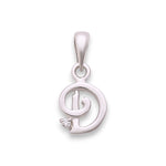 Load image into Gallery viewer, 925 Sterling Silver "D" Letter Cz Pendant For Men And Women - Taraash