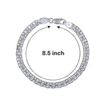 Load image into Gallery viewer, 925 Sterling Silver Designer Chains Bracelets for Men - Taraash