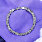 Load image into Gallery viewer, 925 Sterling Silver Designer Chains Bracelets for Men - Taraash