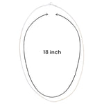 Load image into Gallery viewer, 925 Sterling Silver Double Curb Chains for Women - Taraash