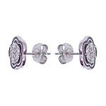 Load image into Gallery viewer, 925 Sterling Silver Elegant Stud Earrings for Women - Taraash