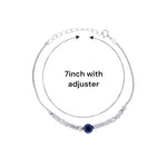 Load image into Gallery viewer, 925 Sterling Silver Evil Eye Beaded Bracelet Gift for Women - Taraash