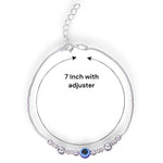Load image into Gallery viewer, 925 Sterling Silver Evil Eye Beaded Chain Bracelet for Women - Taraash