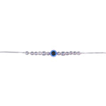 Load image into Gallery viewer, 925 Sterling Silver Evil Eye Multi Beaded Bracelet for Women - Taraash