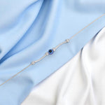 Load image into Gallery viewer, 925 Sterling Silver Evil Eye Silver Beads Bracelet For Women - Taraash