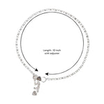 Load image into Gallery viewer, 925 Sterling Silver Fancy Chain with Charms Single Anklet For Women - Taraash