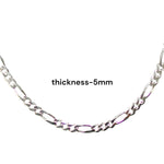 Load image into Gallery viewer, 925 Sterling Silver Figaro 15 inch Chains for Kids - Taraash