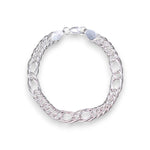 Load image into Gallery viewer, 925 Sterling Silver Figaro Chains Bracelet For Mens - Taraash