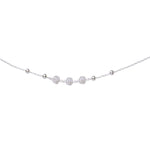Load image into Gallery viewer, 925 Sterling Silver Floral Charm Beaded Single Anklet for Women - Taraash