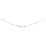 Load image into Gallery viewer, 925 Sterling Silver Floral Charm Beaded Single Anklet for Women - Taraash