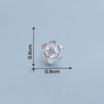 Load image into Gallery viewer, 925 Sterling Silver Floral CZ Stud Earrings for Women - Taraash