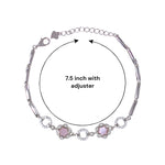 Load image into Gallery viewer, 925 Sterling Silver Floral Shape Bracelet For Women - Valentine's Day Special - Taraash