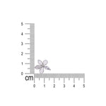 Load image into Gallery viewer, 925 Sterling Silver Flower White Enamel With CZ Stud Earrings for Women - Taraash