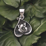 Load image into Gallery viewer, 925 Sterling Silver Ganesha Leaf Pendant For Men & Women - Taraash
