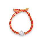 Load image into Gallery viewer, 925 Sterling Silver Ganpati Thread Rakhi for Brother - Taraash