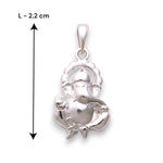 Load image into Gallery viewer, 925 Sterling Silver God Ganapati Pendant For Men & Women - Taraash