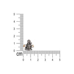 Load image into Gallery viewer, 925 Sterling Silver Hanuman Motif With Rudraksha Beaded Rakhi for Brother - Taraash