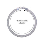 Load image into Gallery viewer, 925 Sterling Silver Highway Chains Design Anklet for Women - Taraash