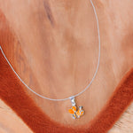 Load image into Gallery viewer, 925 Sterling Silver Honey Bee Enamel Chain with Pendant for Girls - Taraash