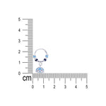 Load image into Gallery viewer, 925 Sterling Silver Hoop Jhumki Earrings with Enamel for Girls/Women - Taraash