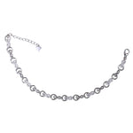 Load image into Gallery viewer, 925 Sterling Silver Infinity CZ Bracelet for Women - Taraash