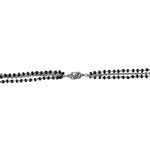 Load image into Gallery viewer, 925 Sterling Silver Layer Black Beads Mangalsutra Adjustable Bracelet for Women - Taraash